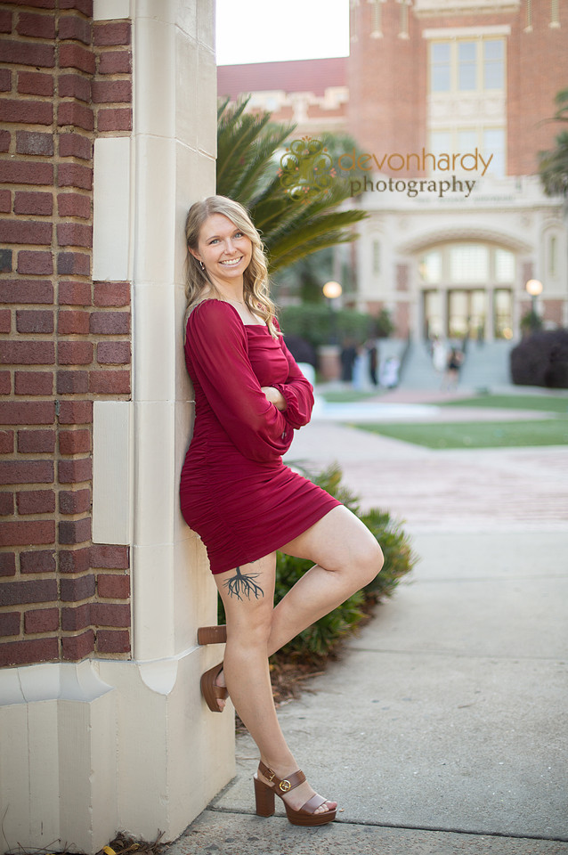 Florida State University, graduate, grad session, portraits, natural light, Tallahassee photographer, Westcott