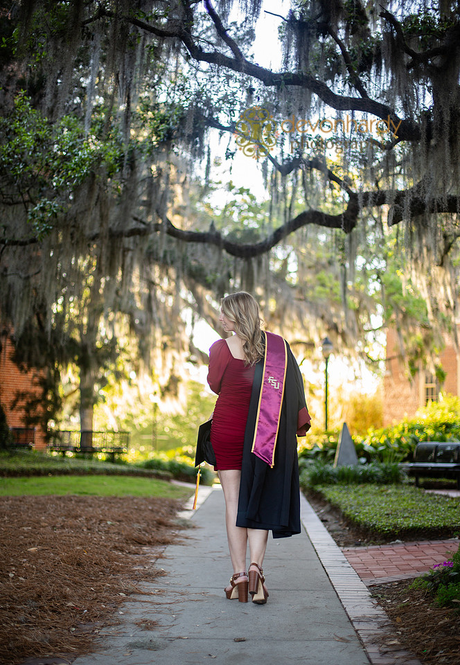 Florida State University, graduate, grad session, portraits, natural light, Tallahassee photographer, Westcott